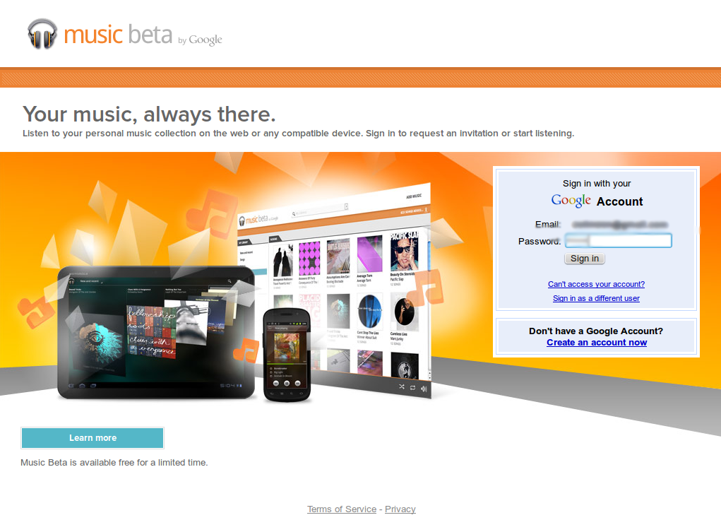 Google Music Store Image